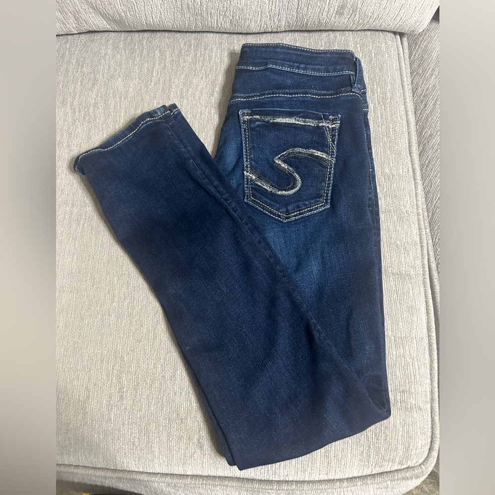 Women's Silver Blue Jeans W29 / L30